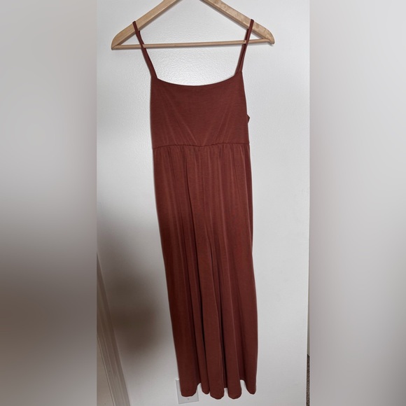 Chic Brown Sleeveless jumpsuit - Picture 1 of 7